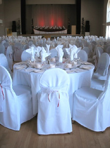 Round Back Chair Covers
