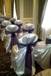 white_satin_wraps_eggplant_sashes